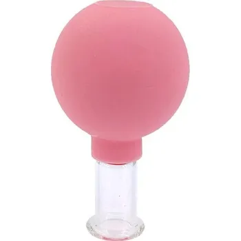 Masážní přístroj Masážní silikonové baňky proti celulitidě | masážní baňky, vakuové baňky | 1ks - růžová-2