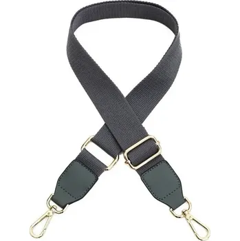 Kabelka Ramenní popruh pro kabelky široký | Náhradní popruh, příslušenství tašky - Šedá