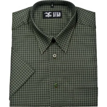 Pánská košile LUKO Myslivecká košile F054229 - krátký rukáv Velikost: 40