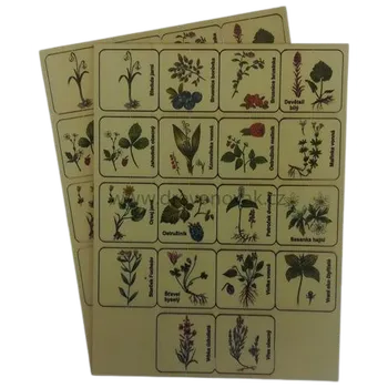 Pexeso Dřevo Novák Barevné Pexeso s motivem květin