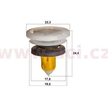 plastová příchytka (sada 5 ks) 55153Z