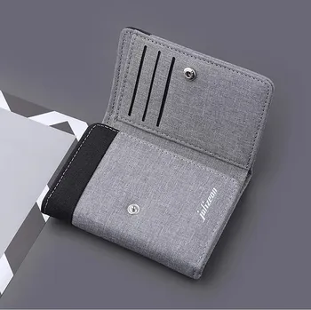 Peněženka Pánská peněženka | praktická peněženka s přihrádkami - Šedá