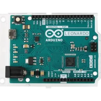 Vývojová deska Vývojová sada pro procesory a mikrokontroléry, ATmega32u4, MCU, Leonardo (with headers), Vývojová deska