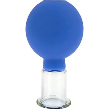 Masáž Masážní silikonové baňky proti celulitidě | masážní baňky, vakuové baňky | 1ks - Modrá-3