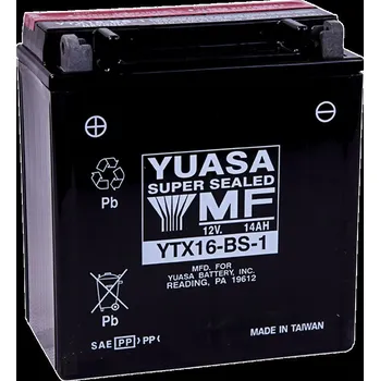 Motobaterie BATERIE-MNT ZDARMA.78 LITRŮ YTX16-BS-1(CP)