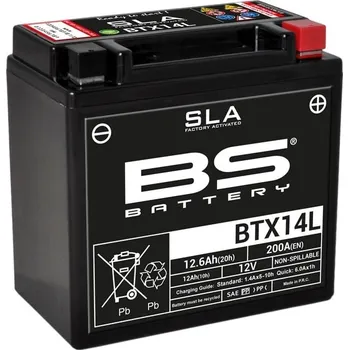 Motobaterie BATERIE BS BTX14L SLA 300760