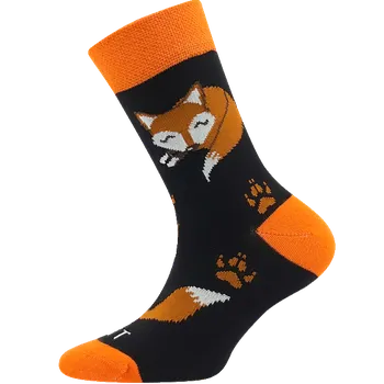 Dětské ponožky Liška - velikost 30-34 (Velikost 30-34)