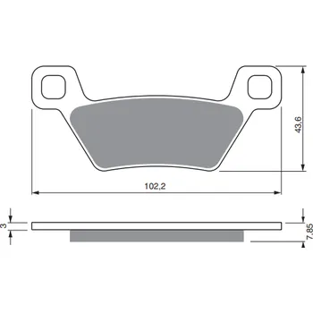 žárovka T5 12V 1,2W (patice W2x4,6d) (sada 10 ks) 1011001