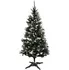 Vánoční stromek Umělý vánoční stromeček 214339 zelený/bílý 220 cm