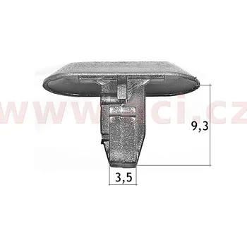 plastová příchytka (sada 10 ks) 50358T