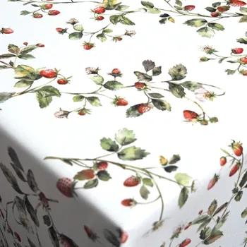 ubrus Ubrusy a běhouny Jahody 120x155 Vypalovaná vlnka