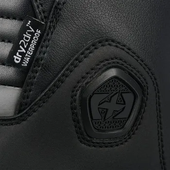 Moto obuv boty TRACKER 2.0 DRY2DRY™, OXFORD, dámské (černé) (Velikost: 36) 2H321746