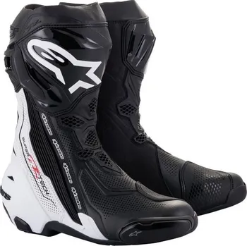 Moto obuv boty SUPERTECH R VENTED, ALPINESTARS (černá/bílá) 2025 (Velikost: 39) 2H345907