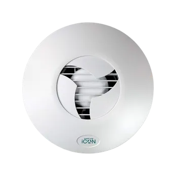 Domácí ventilátor Airflow (Anglie) Airflow iCON Barva: Bílá, Průměr [mm]: Ø 150, Napětí: 230 V Ø 100 / Ø 150