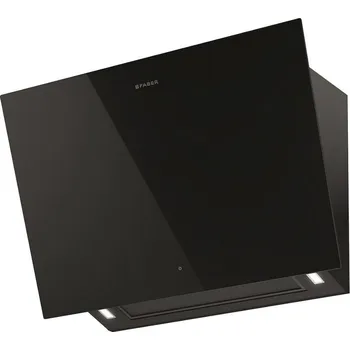 Digestoř FABER PURE BLACK F80 komínové (nástěnné) Barva: Černá, Výkon: 270 | 360 | 460 | INT 790 m3/h, Šířka: 80 cm