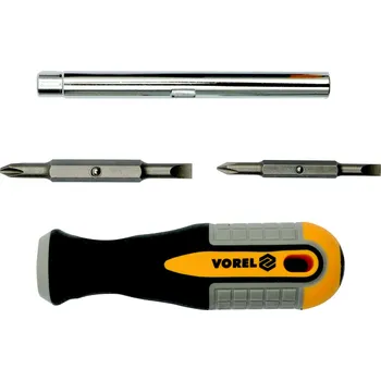 Šroubovák Vorel | Šroubovák s oboustranými koncovkami 6 ks TO-64654