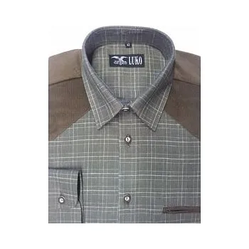 Pánská košile Luko F112124 Pánská košile s dlouhým rukávem Velikost: 48