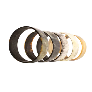 Náramek Náramek nasunovací plný - rohovina