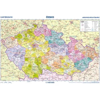 Česká republika: Administrativní mapa 1…