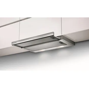 Digestoř FABER FLEXA HIP NG Vestavná výsuvná digestoř Barva: Nerez / šedá, Výkon: 220 | 320 | 420 m3/h, Šířka: 90 cm