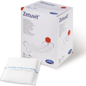 Bylinná léčivá mast Gázový kompres Zetuvit sterilní 10×10 cm 25 ks