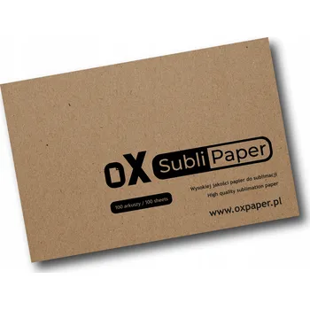 Fotopapír Sublimační papír oX SubliPaper A3, 100 kusů
