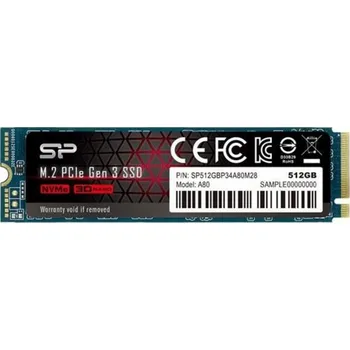 Interní pevný disk Silicon Power P34A80 512 GB (SP512GBP34A80M28)