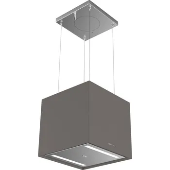 Digestoř FABER SOFT CUBE F40 Ostrůvková digestoř Barva: Šedá, Výkon: 280 | 400 | 570 | INT 700 m3/h, Šířka: 41 cm