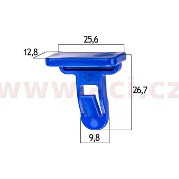 plastová příchytka (sada 5 ks) 57325T