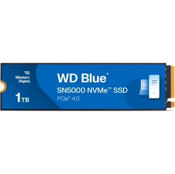 Interní pevný disk WD Blue SN5000 SSD 1TB M.2 NVMe Gen4 5150/4900 MBps