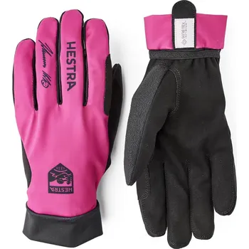 Rukavice HESTRA Klaebo Pro Model, Black/Orchid, rukavice na běžky Velikost rukavic: 9