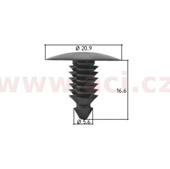 plastová příchytka (sada 10 ks) 50348T
