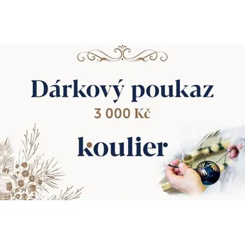 Dárkový potravinový koš Koulier Dárkový poukaz na 3000 Kč