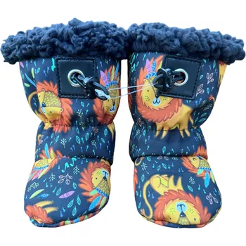 Capáčky Softshellové capáčky s beránkem lvíčci s brzdičkou 0-6 měsíců