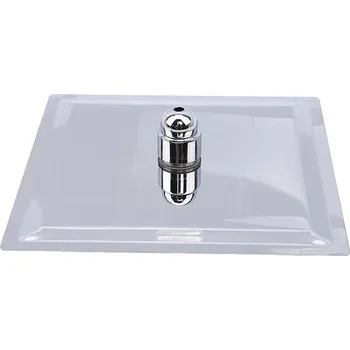 Sprchová hlavice Stropní sprchová růžice | koupelnová sprchová hlavice imitující déšť - čtverec - 15 cm