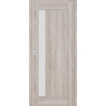 Interiérové dveře ERKADO Frézie 1 80/197 cm Dub šedý Greko