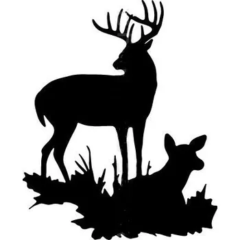 samolepka Samolepka - Jelen s laní 02