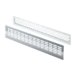 Den Braven Mřížka větrací hliníková 480 × 80 mm stříbrná