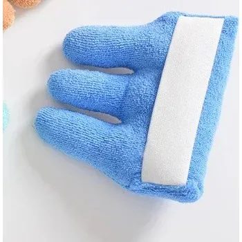 Polštář Polštář pro rehabilitaci prstů a dlaní | rehabilitační pomůcka pro oblast rukou - Modré tři prsty