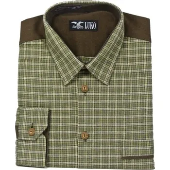 Pánská košile LUKO Myslivecká košile F112216 - dlouhý rukáv Velikost: 44