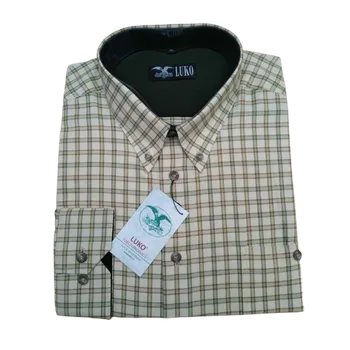 Pánská košile Luko F152208 myslivecká košile dlouhý rukáv Velikost: 46