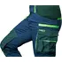 montérky Neo Tools Premium kalhoty do pasu modré/zelené L 