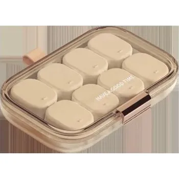 Zdravotnický materiál Přenosná lékárnička pro léky | cestovní organizér na léky - Růžová-Malá