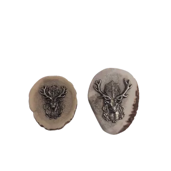 Dekorativní magnet Parohová magnetka - Svatý Hubert