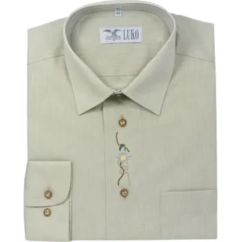 Pánská košile LUKO Myslivecká košile F102101/2 - dlouhý rukáv Velikost: 47