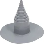 VILPE (Finsko) Těsnící střešní průchodový prvek z PVC Barva: Šedá, Průměr potrubí [mm]: Ø 12 - 100