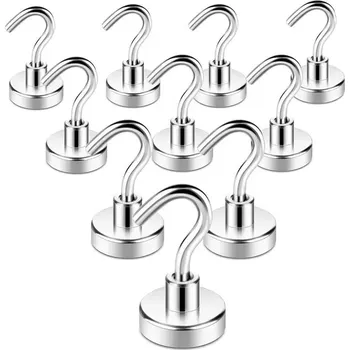 věšák na klíče Magnetické háčky na klíče do kuchyně | Závěsné háčky 10ks