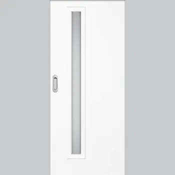 Interiérové dveře ERKADO EKO 1 - Sněhobíla Greko, 80/197 cm