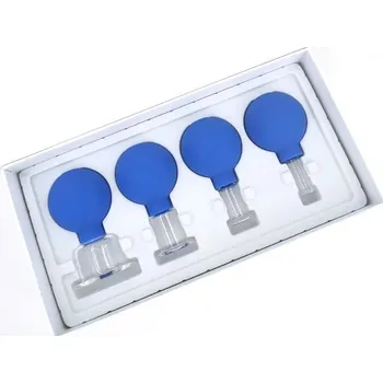 Masážní přístroj Masážní baňky proti celulitidě | sada vakuových baněk - Sklenice pohár s krabičkou