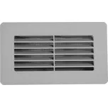 Ventila systems (ČR) Hranatá plastová mřížka HPM Barva: Šedá, Průměr [mm]: Ø 55 x 110 HPM